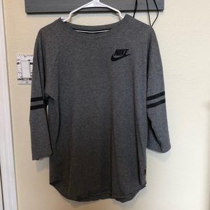Gray Nike Sweater